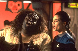 Did you know the accordian was originally a Klingon torture device?   It's true!